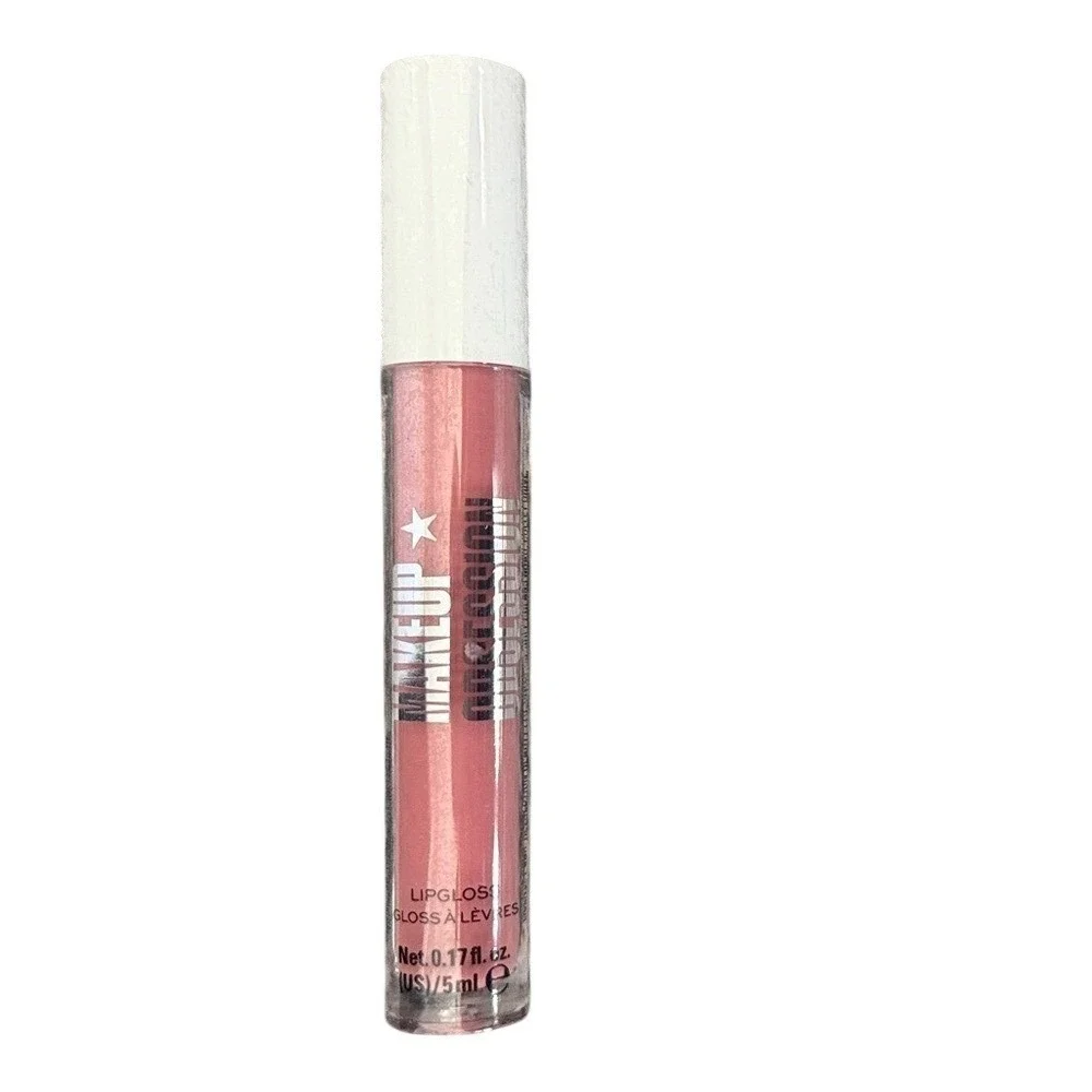 Makeup Obsession Forever Lip Gloss‎ Pink Shimmer Full Size 5ml